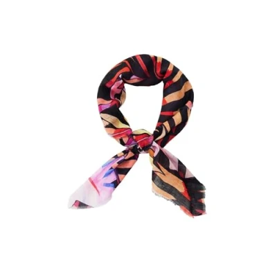 Abbildung von Desigual FOU Beachtime Tuch, Damen, Größe: One Size, Black