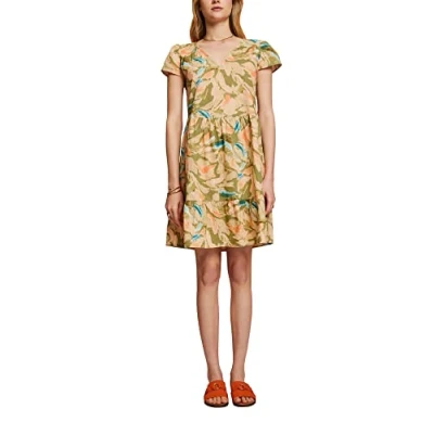 Abbildung von Esprit Light Freizeitkleid, Damen, Größe: 36, khaki