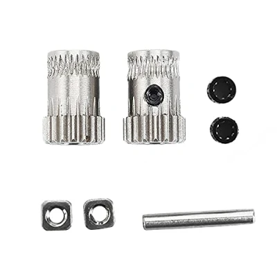 Abbildung von Mengmen 1 Satz 3D Drucker Mk3 Antriebsrad Extruder Gears Kit AntriebsräDer Extrusionsrad für Upgrade Prusa I3 Mk2 / Mk2S Mk2.5