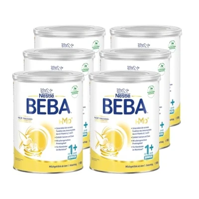 Abbildung von BEBA Nestlé JUNIOR 1 Milchgetränk ab dem 1. Geburtstag, 6er Pack (6 x 800g)