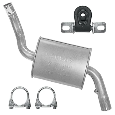 Abbildung von Mitteltopf Auspuff Mittelschalldämpfer für 1.8 1.9D VW Golf 3 III, Vento 91 98