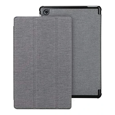 Abbildung von Foluu Schutzhülle für Huawei MediaPad M5 Lite 10, 25,7 cm (10,1 Zoll), schlank, leicht, dreifach faltbar, intelligent, PU, automatische Sleep/Wake Funktion, magnetisch, 10