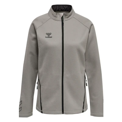 Abbildung von Hummel Hmlcima XK ZIP Trainingsjacke, Damen, Größe: XXL, Grey melange
