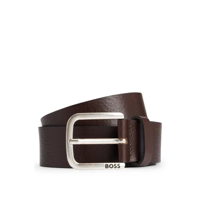 Abbildung von BOSS Janni Gürtel business, Herren, Größe: 85, Dark brown