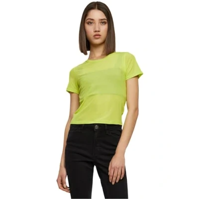 Abbildung von Urban Classics Tshirt basic, Damen, Größe: XXL, Frozenyellow