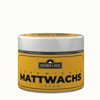 Abbildung von KASTENBEIN &amp; BOSCH: Haarwichse &quot;Mattwachs Cream&quot; Bio Haarstyling Creme für ein lässiges Styling zwischendurch (100ml)