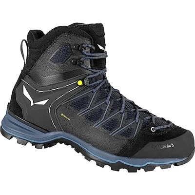 Abbildung von Salewa MTN Trainer LITE MID GTX Hikingschuh, Herren, Größe: 43, Black Schuhe