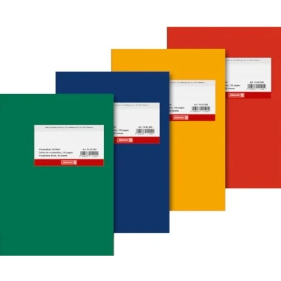 Abbildung von 10 x Brunnen Vokabelheft A5 60 Blatt Glanzkarton Lineatur 53