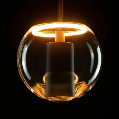 Abbildung von SEGULA LED Leuchtmittel Floating Globe 125 inside klar, E27, 1 St., Extra Warmweiß, 4,5W, CRI 90, dimmbar