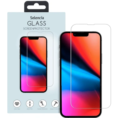 Abbildung von Apple iPhone 13 Pro Max Panzerglas Selencia Displayschutz Gehärtetes Glas aus gehärtetem / 14 Plus