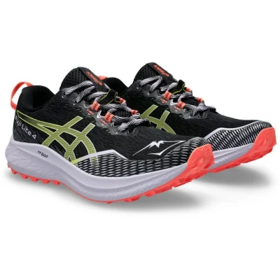 Abbildung von Asics FUJI LITE 4 Laufschuh Trail, Damen, Größe: 37.5, Black/cacti Schuhe