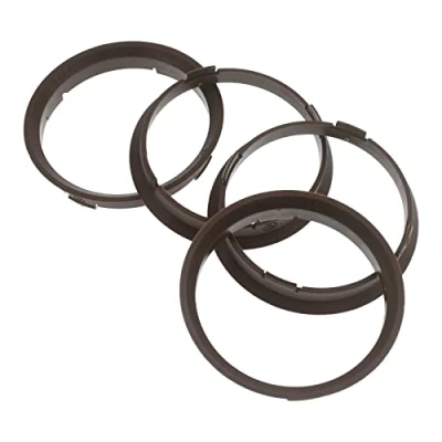 Abbildung von 4X Zentrierringe 70,4 x 66,6 mm Dunkelbraun Felgen Ringe Made in Germany