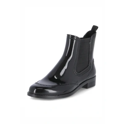 Abbildung von Beck Damen Chelsea Regenstiefel City Gummistiefel (elegante Stiefelette für trockene Füße bei Regenwetter) robust, wasserdicht, herausnehmbare Einlegesohle