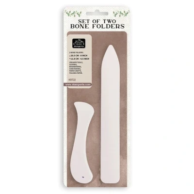 Abbildung von Stamperia Bone Folders for Scrapbooks, Albums, Card Making, and Bullet Journals, Great Creasing, Scoring, Bookbinding, More, Perfect Hobbies Crafts (Set of 2)