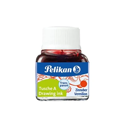 Abbildung von Pelikan A 523 Tusche A, 10 ml, zinnoberrot
