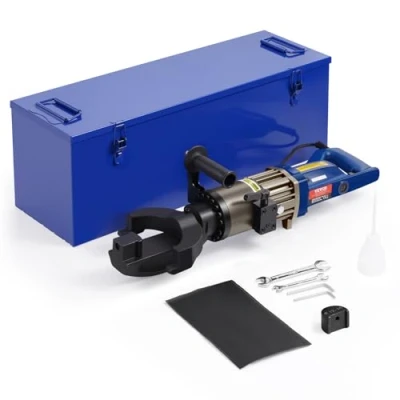 Abbildung von VEVOR 1500W Elektrischer Hydraulischer Bewehrungsbieger Biegemaschine 12 22mm
