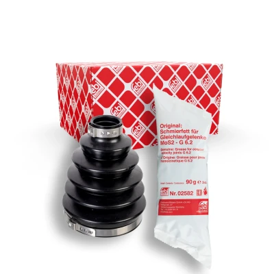 Abbildung von FEBI BILSTEIN 175515 Achsmanschette radseitig, Vorderachse links, rechts Thermoplast AUDI: A4 B9 Avant, Allroad, A5 Sportback