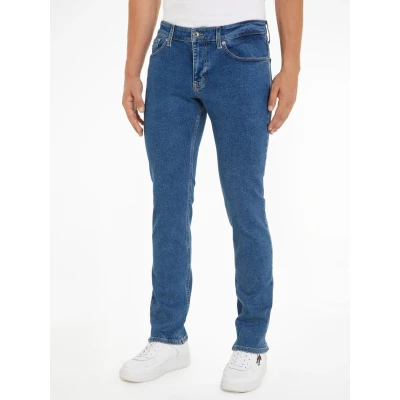 Abbildung von Tommy Jeans Scanton Slim Fit, Herren, Größe: 38x32, Denim medium