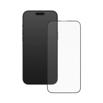Abbildung von RhinoShield 9H Panzerglas Displayschutz, kompatibel mit [iPhone 16 Pro Max] Hohe Transparenz, kratzfest und blaulichtresistent, 3D Abdeckung, Installationswerkzeug inklusive