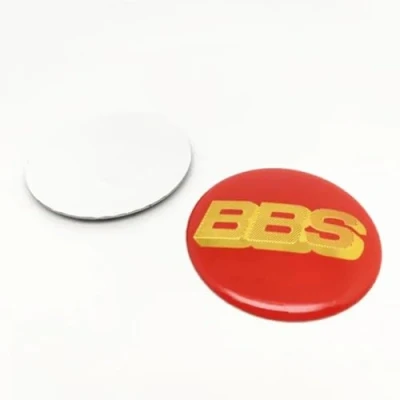 Abbildung von SANSHAOS Radnabenabdeckung Aufkleber Logo Radnabenkappen Zentralabdeckung Abzeichen für BBS 60MM 70MM, Nabendeckel Staubdicht Wasserdicht, 4 Stück,70MM B