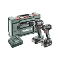 Abbildung von Metabones Metabo BSLBL+SSD200LTBL Akku Schlagbohrschrauber, Schlagschrauber inkl. Akku, Ladegerät (685199000)