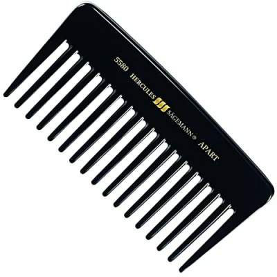 Abbildung von HERCULES SÄGEMANN 5580 Styling Kamm 5 ¾ Zoll Haarkamm Für von Locken und glattem Haar Friseur Privat Anwendung