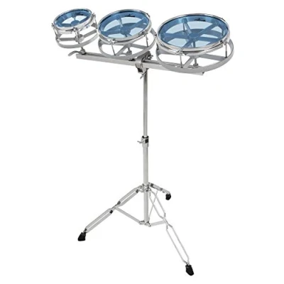 Abbildung von XDrum Rototom Größen: 6&quot;, 8&quot; und 10&quot;, inkl. verstellbarem Ständer, 4 Spannschrauben pro Tom