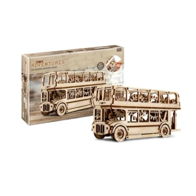 Abbildung von Revell Wooden Tiny Adventures London Bus Bausatz