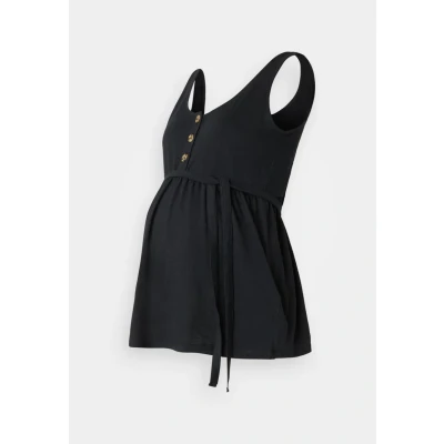 Abbildung von Mamalicious Mlevi LIA Top, Damen, Größe: 34, Black