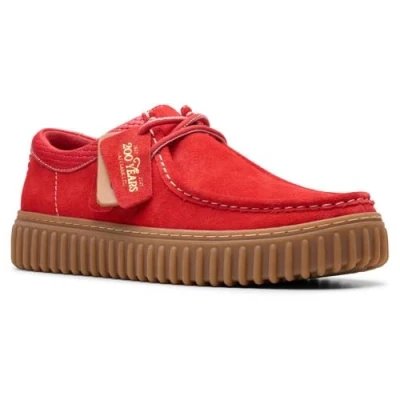 Abbildung von Clarks Torhill LO Sportlicher Schnürer, Herren, Größe: 41.5, Red Schuhe