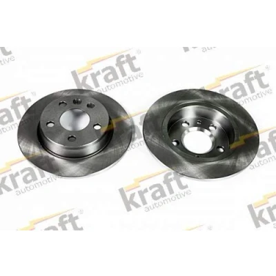 Abbildung von KRAFT 6050500 Bremsscheibe 268, 268,0 9,9 5 voll VOLKSWAGEN: Sharan I, FORD: Galaxy Mk1 MPV, SEAT: Alhambra I