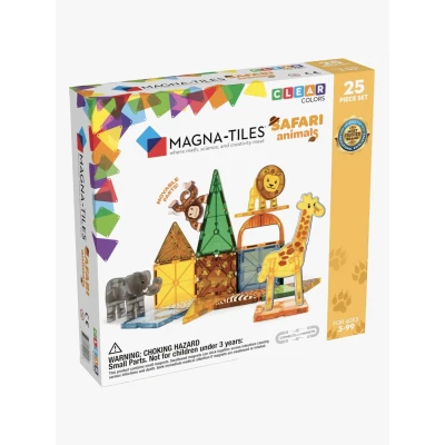 Abbildung von MagnaTiles Safari Animals Baukasten 25 Teile
