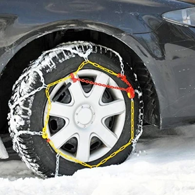 Abbildung von cartrend Schneeketten Auto Schneekette mit ÖNORM im Kunststoffkoffer, 2er Set &quot;Safety&quot; Größe 40