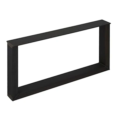 Abbildung von SOTECH 1 Paar Tischgestelle TAB Stahl Used Look Profil 80 x 40 mm Höhe: 400 Tiefe 800 Tischkufen Industriedesign Tischuntergestell Tischkufe Kufengestell