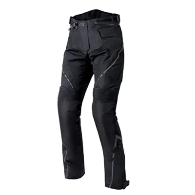 Abbildung von Ozone Jet II Lady Motorradhose für Fraüen Knieprotektor Stahlgewebe Abnehmbare wasserdichte Membran Reflektierende Elemente rutschfeste Panels 3 Taschen
