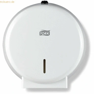 Abbildung von Tork Toilettenpapierspender Mini Jumbo Rolle (T2 System) Metall weiß