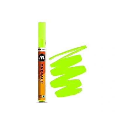 Abbildung von Molotow Permanentmarker One4All 127 HS nachfüllbar 2mm neongrün fluore