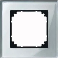 Abbildung von Merten 489160 M PLAN Echtglasrahmen, 1fach, Diamantsilber