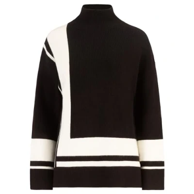 Abbildung von Apart Strickpullover, Damen, Größe: 40/42, Schwarz creme