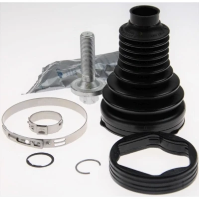 Abbildung von SPIDAN 36813 Achsmanschette 123 TPE (thermoplastischer Elastomer) mit Schraube MERCEDES BENZ: CLS Coupe, C Klasse Limousine, GLK