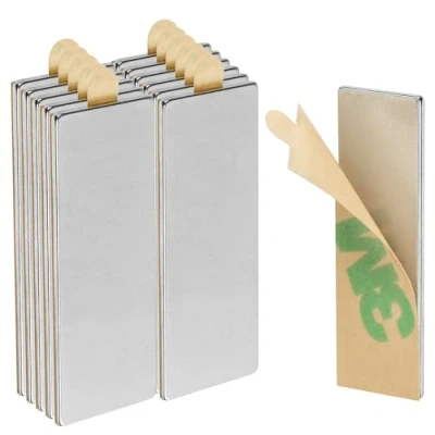 Abbildung von ECENCE Magnet Neodym Klebe Magnete 12 Stck. selbstklebend Quader (12 St)
