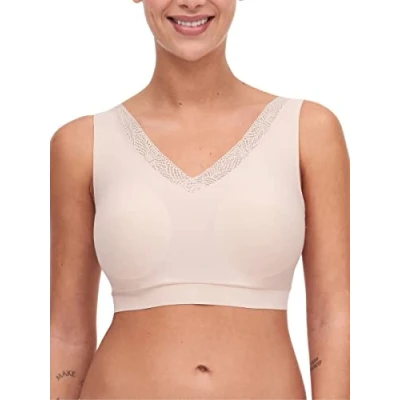 Abbildung von Chantelle SOFT CUPS Vausschnitt Bustier, Damen, Größe: XS/S, Beige dore
