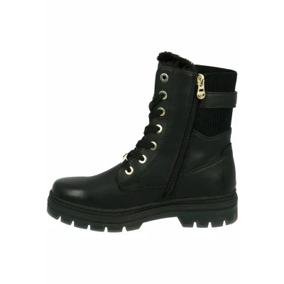 Abbildung von TOM Tailor Stiefelette Snowboot/Winterstiefel, Damen, Größe: 41, Black Schuhe