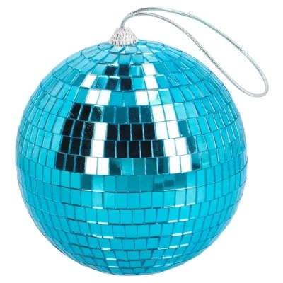 Abbildung von Boland Glänzende Discokugel, Durchmesser ca. 15 cm, Disco Fever, Hängedeko, Dekoration für Party oder Silvester
