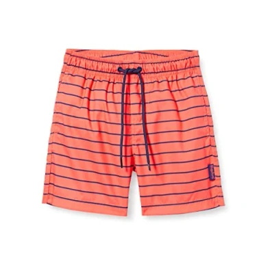 Abbildung von Playshoes Jungen Badeshorts Beach Short Badehose Schwimmhose Badebekleidung, Koralle, 134 140 EU