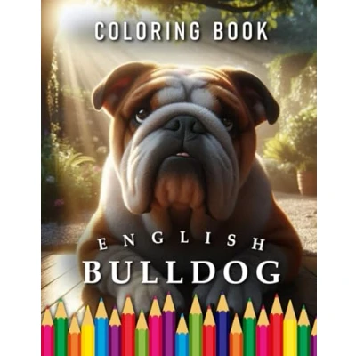 Abbildung von English Bulldog Coloring Book: for Adults &amp; Children The perfect Gift Dog Lovers (Dogs Books)