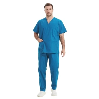 Abbildung von MISEMIYA Unisex Schrubb Set Medizinische Uniform mit Oberteil und Hose ref.6801 6802 X Small, Grün 68