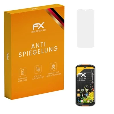 Abbildung von atFoliX Panzerfolie kompatibel mit Oukitel WP6 Schutzfolie, entspiegelnde und stoßdämpfende FX Folie (3X)