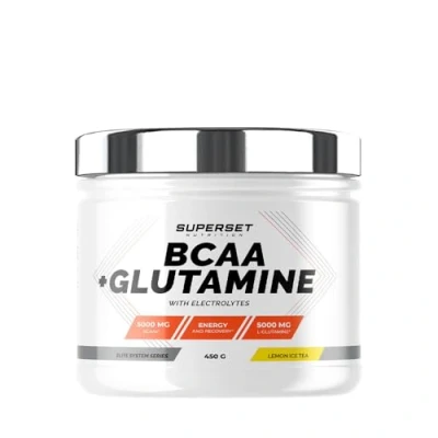 Abbildung von Bcaa + Glutamin (420g) Ice Tea Zitrone