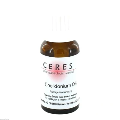 Abbildung von Ceres Chelidonium D 6 Dilution 20 ml